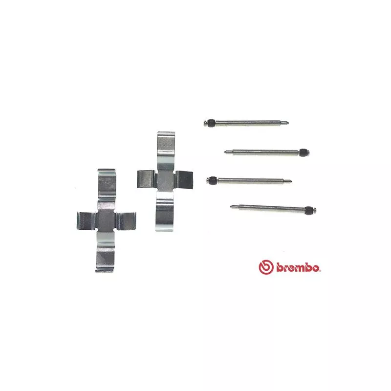 Kit d'accessoires, plaquette de frein à disque BREMBO A 02 279