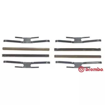 Kit d'accessoires, plaquette de frein à disque BREMBO A 02 294