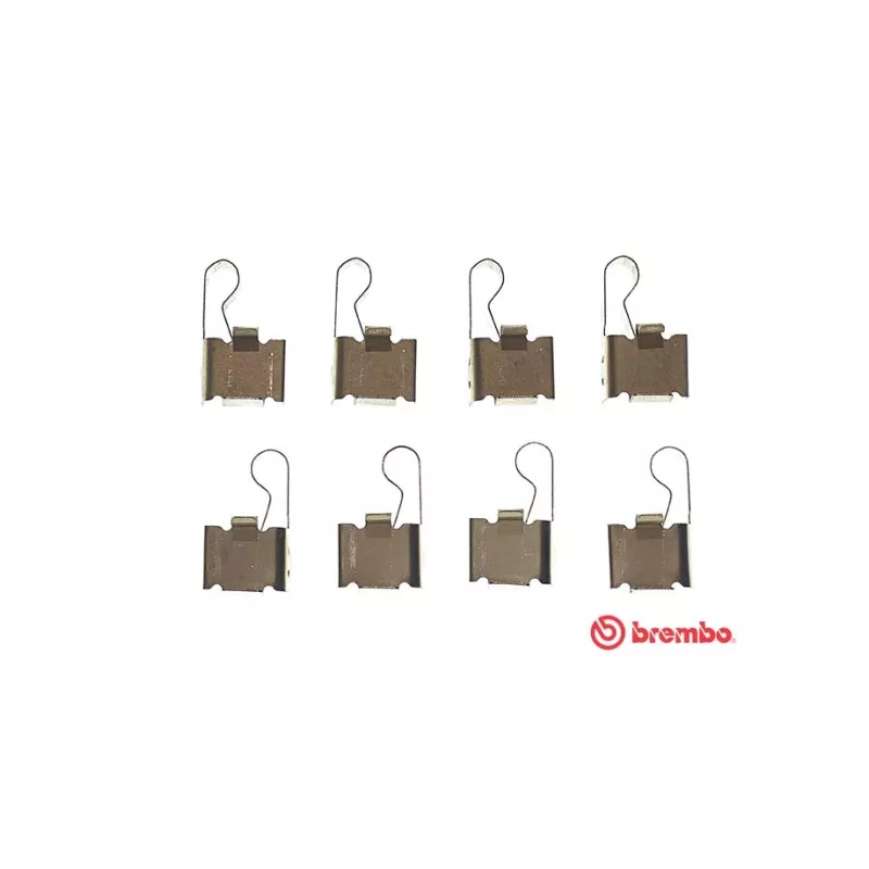 Kit d'accessoires, plaquette de frein à disque BREMBO A 02 306