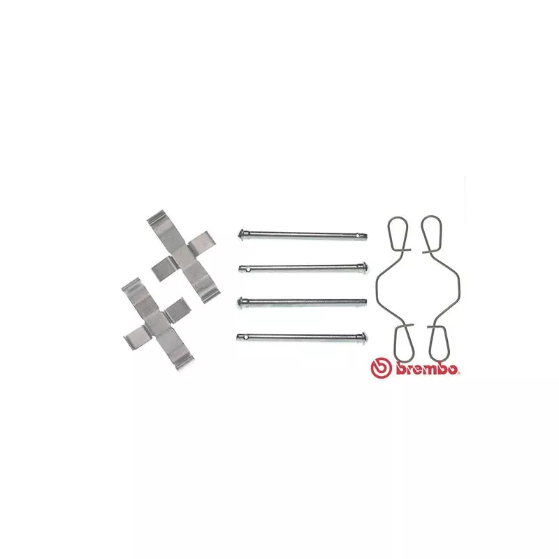 Kit d'accessoires, plaquette de frein à disque BREMBO A 02 318