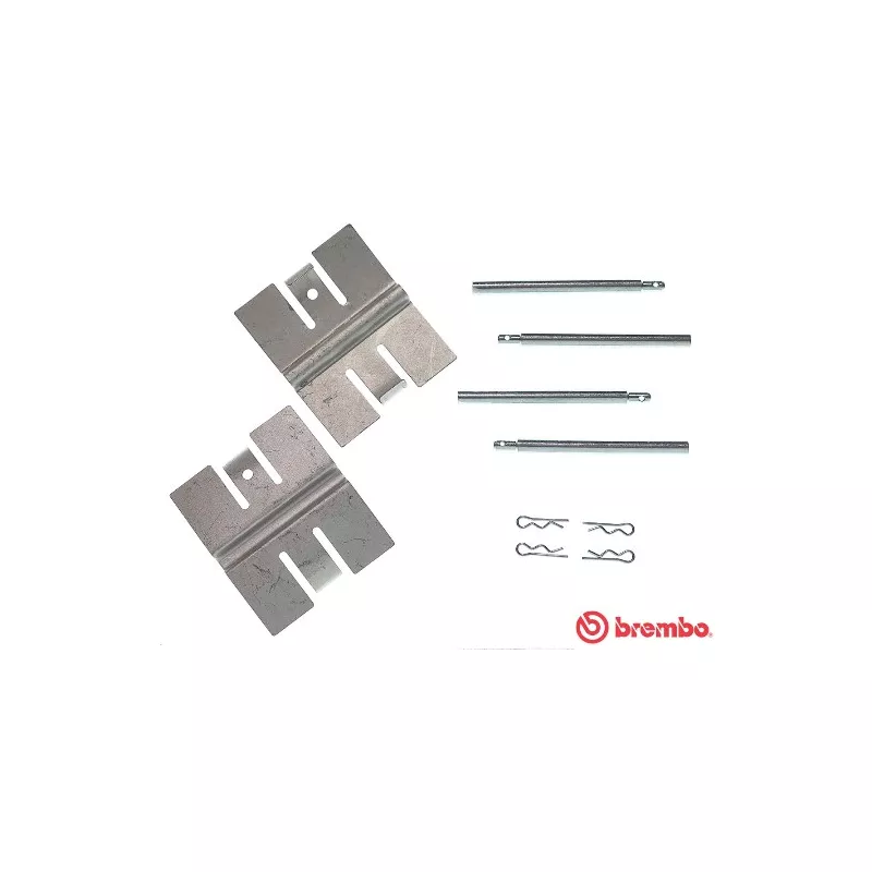 Kit d'accessoires, plaquette de frein à disque BREMBO A 02 322