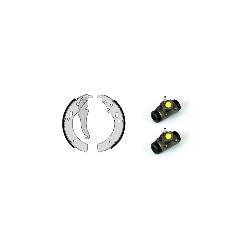 Jeu de mâchoires de frein BREMBO H 06 001