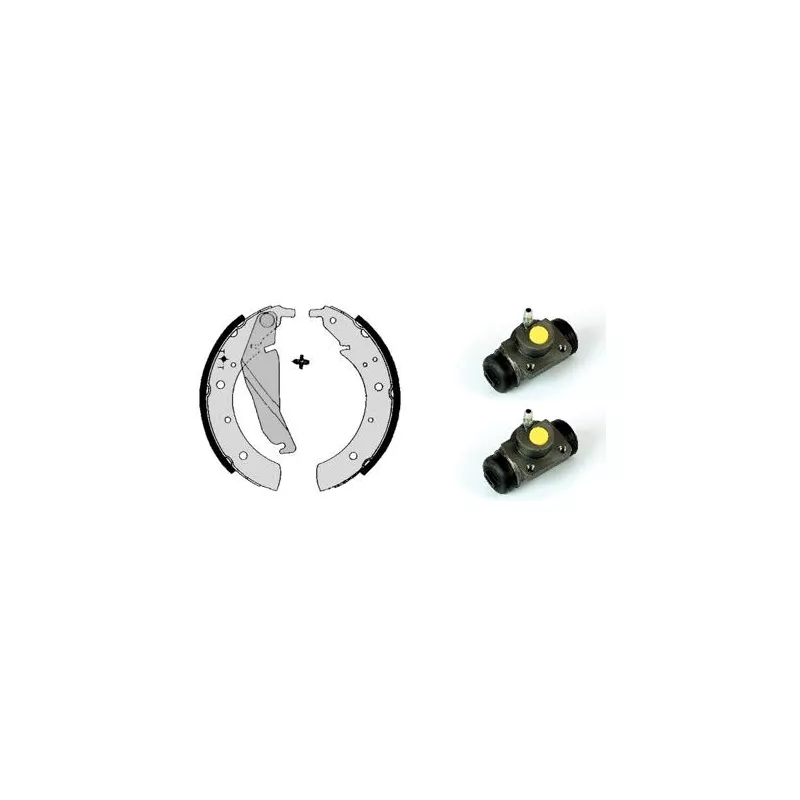 Jeu de mâchoires de frein BREMBO H 06 003