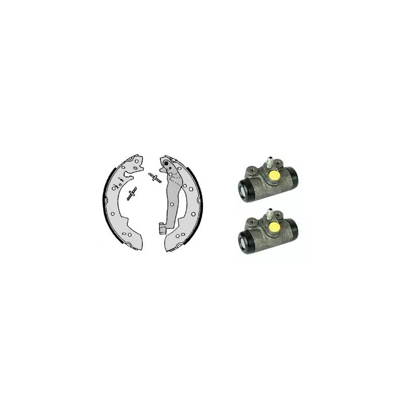 Jeu de mâchoires de frein BREMBO H 06 005