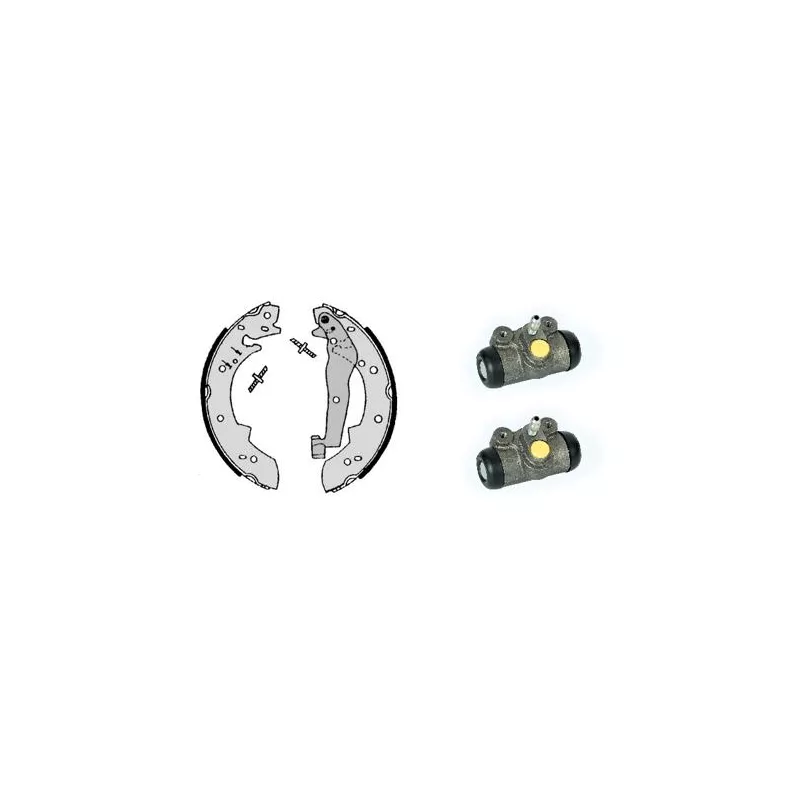 Jeu de mâchoires de frein BREMBO H 06 007