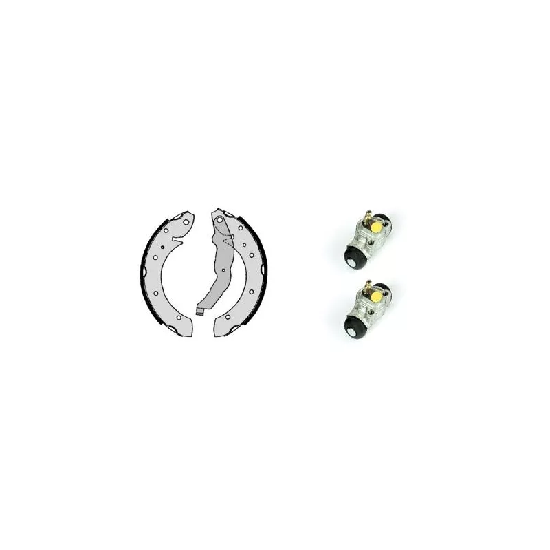 Jeu de mâchoires de frein BREMBO H 06 009