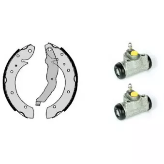 Jeu de mâchoires de frein BREMBO H 06 010