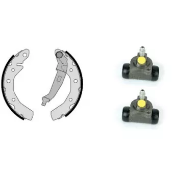 Jeu de mâchoires de frein BREMBO H 15 001