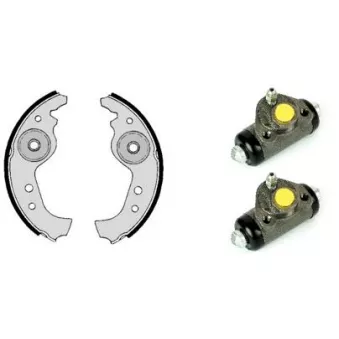Jeu de mâchoires de frein BREMBO H 23 001
