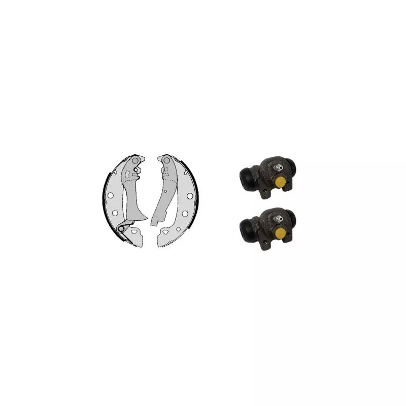 Jeu de mâchoires de frein BREMBO H 23 004