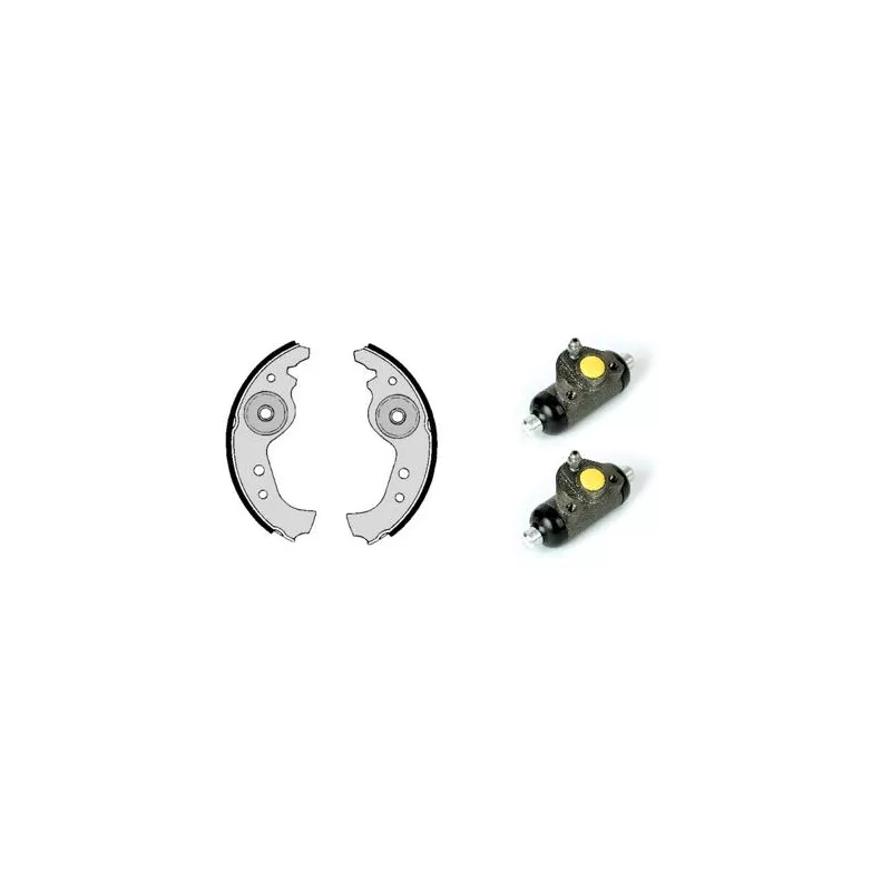 Jeu de mâchoires de frein BREMBO H 23 006