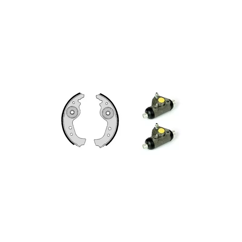 Jeu de mâchoires de frein BREMBO H 23 009
