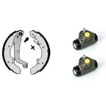 Jeu de mâchoires de frein BREMBO H 23 010
