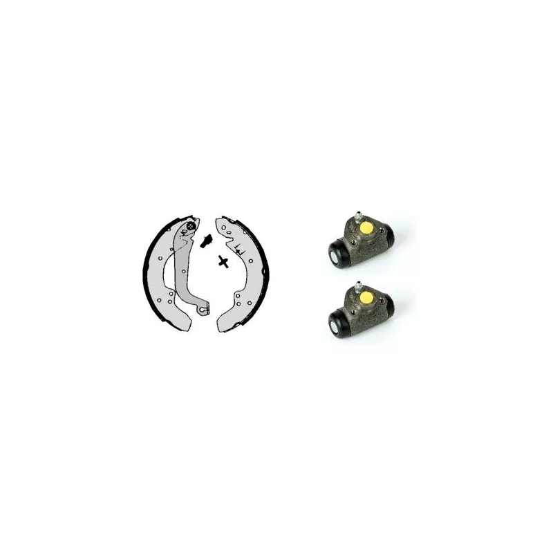Jeu de mâchoires de frein BREMBO H 23 010