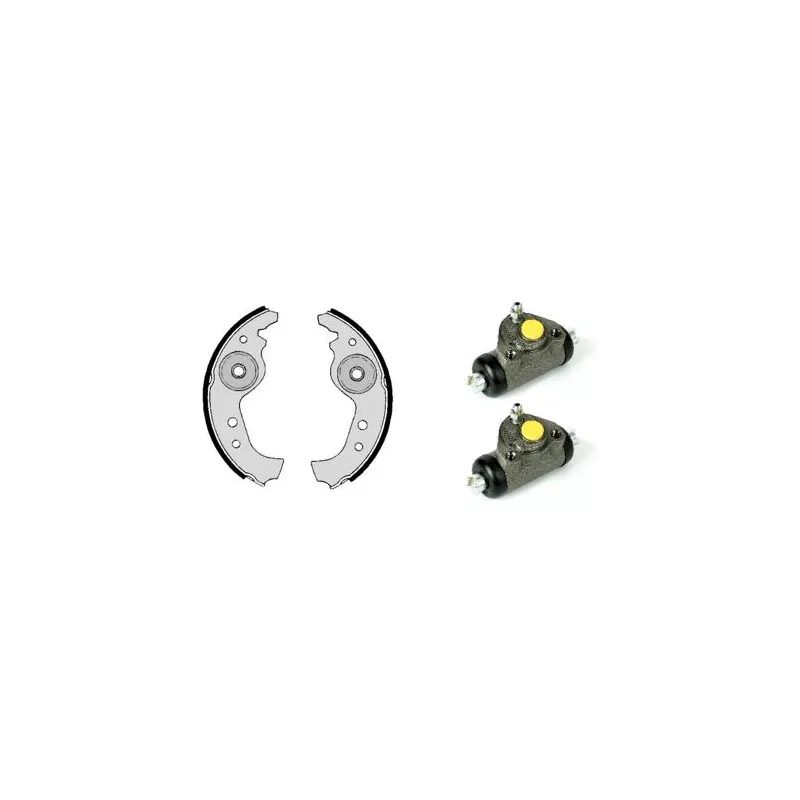 Jeu de mâchoires de frein BREMBO H 23 012