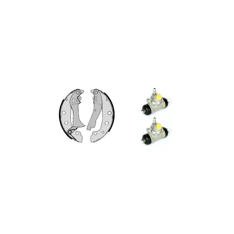 Jeu de mâchoires de frein BREMBO H 23 015