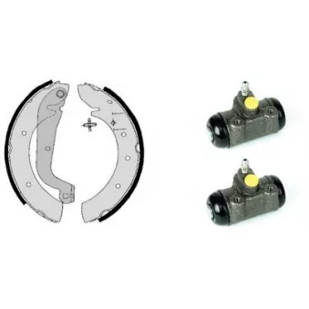 Jeu de mâchoires de frein BREMBO H 23 016