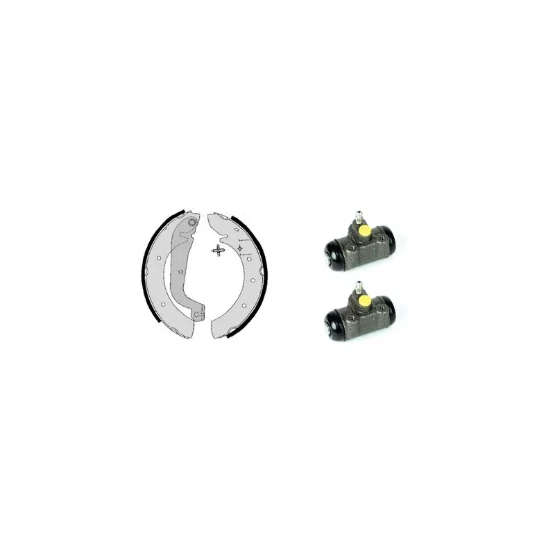 Jeu de mâchoires de frein BREMBO H 23 016