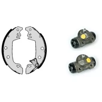 Jeu de mâchoires de frein BREMBO H 23 018