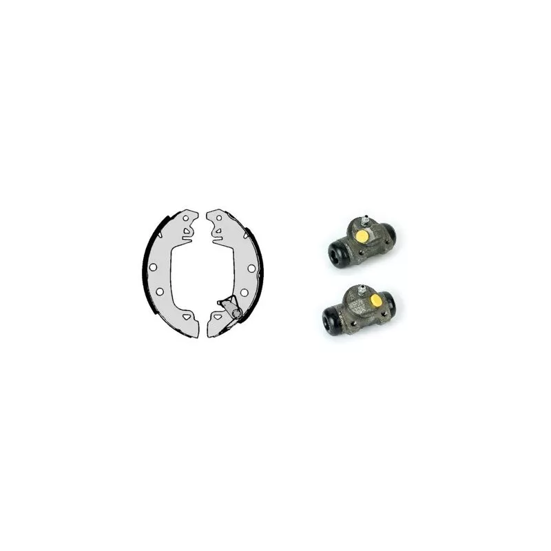 Jeu de mâchoires de frein BREMBO H 23 018