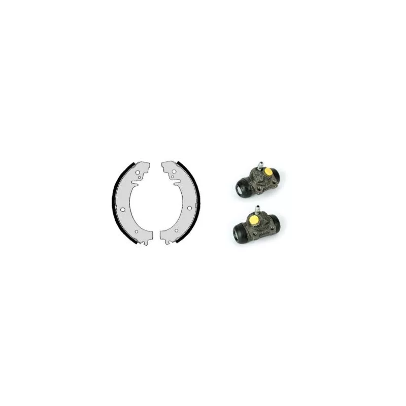 Jeu de mâchoires de frein BREMBO H 23 019