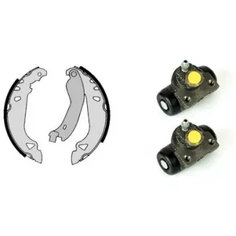 Jeu de mâchoires de frein BREMBO H 23 021