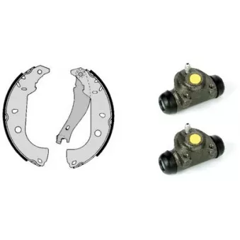 Jeu de mâchoires de frein BREMBO H 23 022