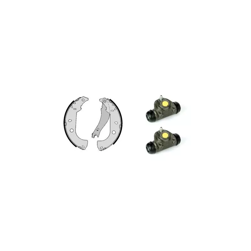 Jeu de mâchoires de frein BREMBO H 23 022