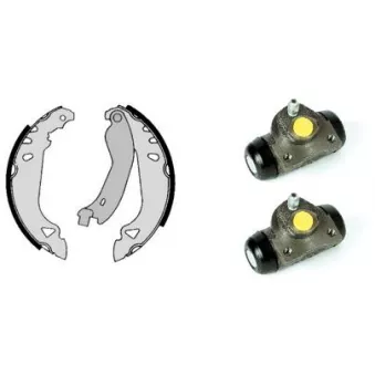 Jeu de mâchoires de frein BREMBO H 23 024