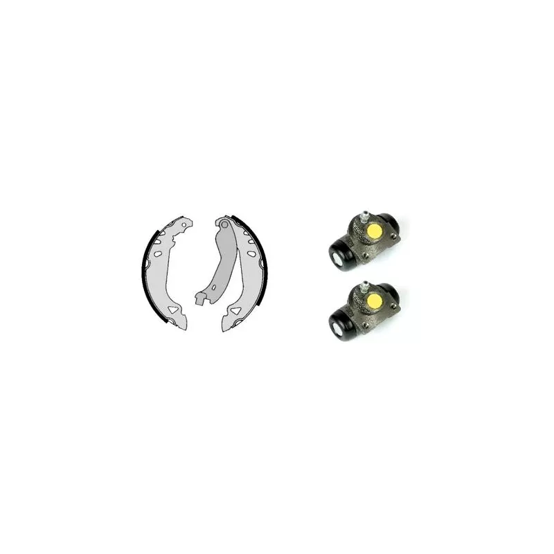 Jeu de mâchoires de frein BREMBO H 23 027