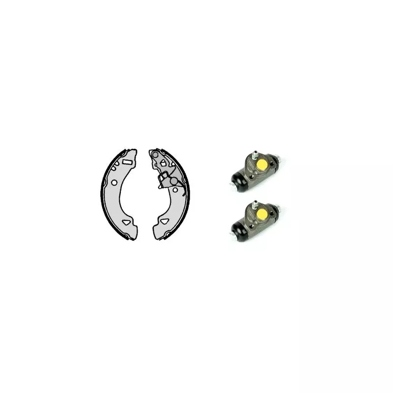 Jeu de mâchoires de frein BREMBO H 23 029