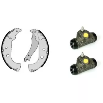 Jeu de mâchoires de frein BREMBO H 23 030