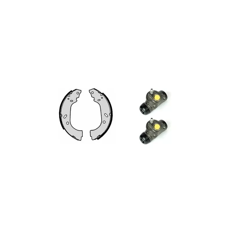 Jeu de mâchoires de frein BREMBO H 23 033