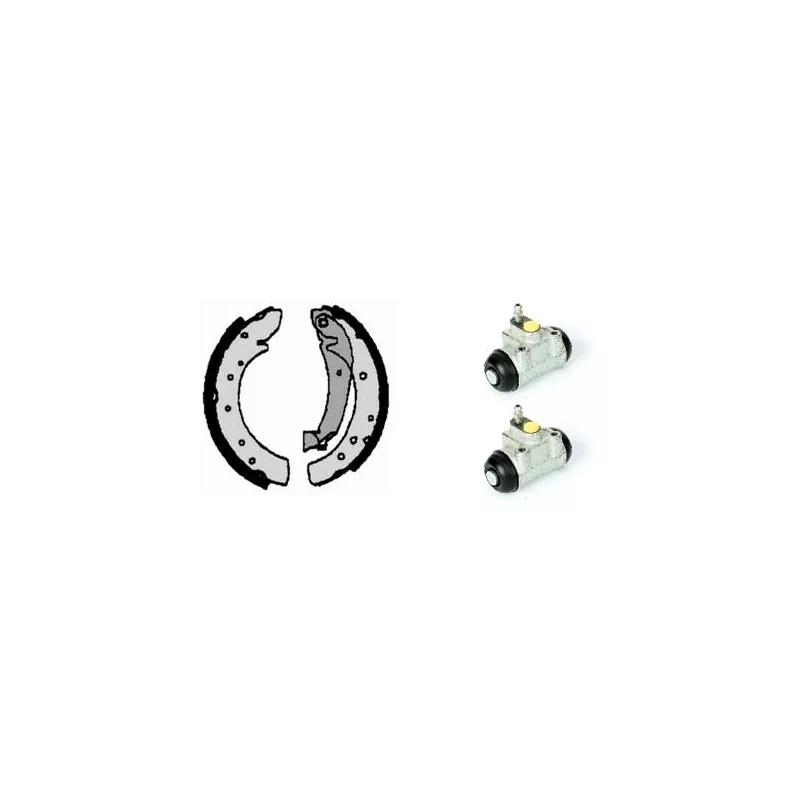 Jeu de mâchoires de frein BREMBO H 23 036