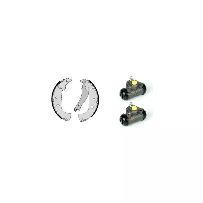 Jeu de mâchoires de frein BREMBO H 23 038