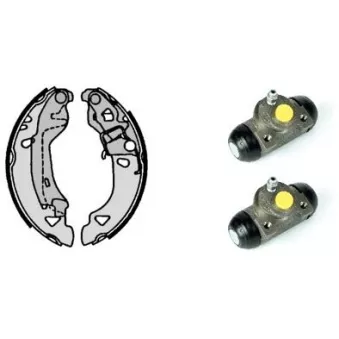 Jeu de mâchoires de frein BREMBO H 23 039