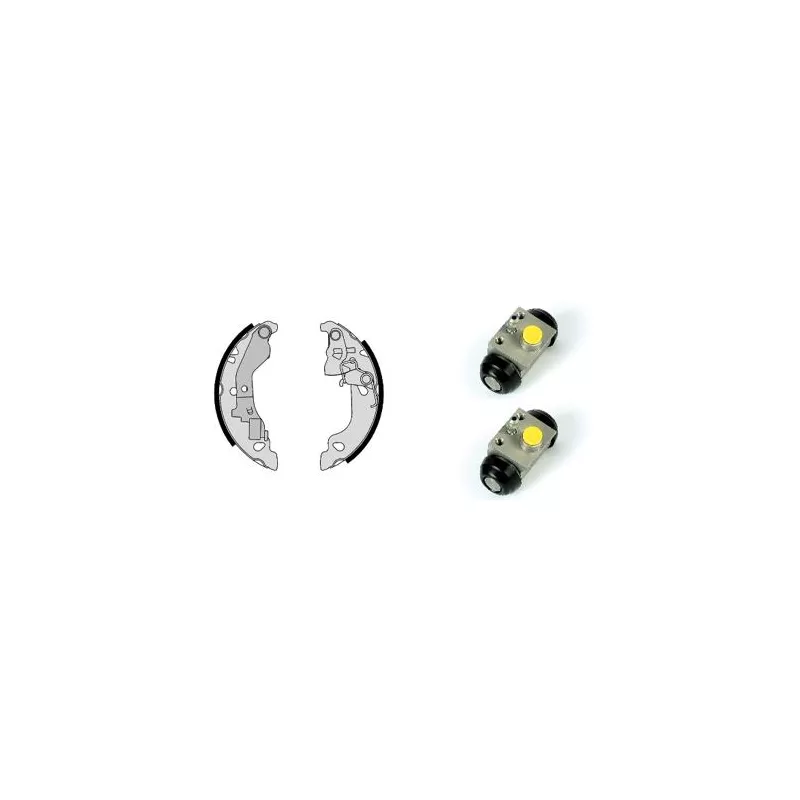 Jeu de mâchoires de frein BREMBO H 23 046