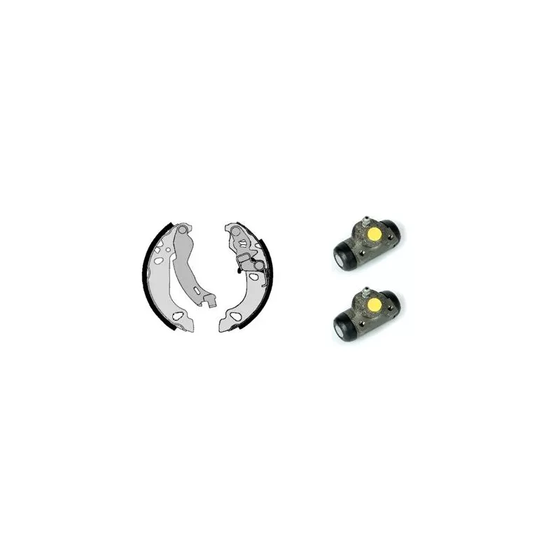 Jeu de mâchoires de frein BREMBO H 23 052