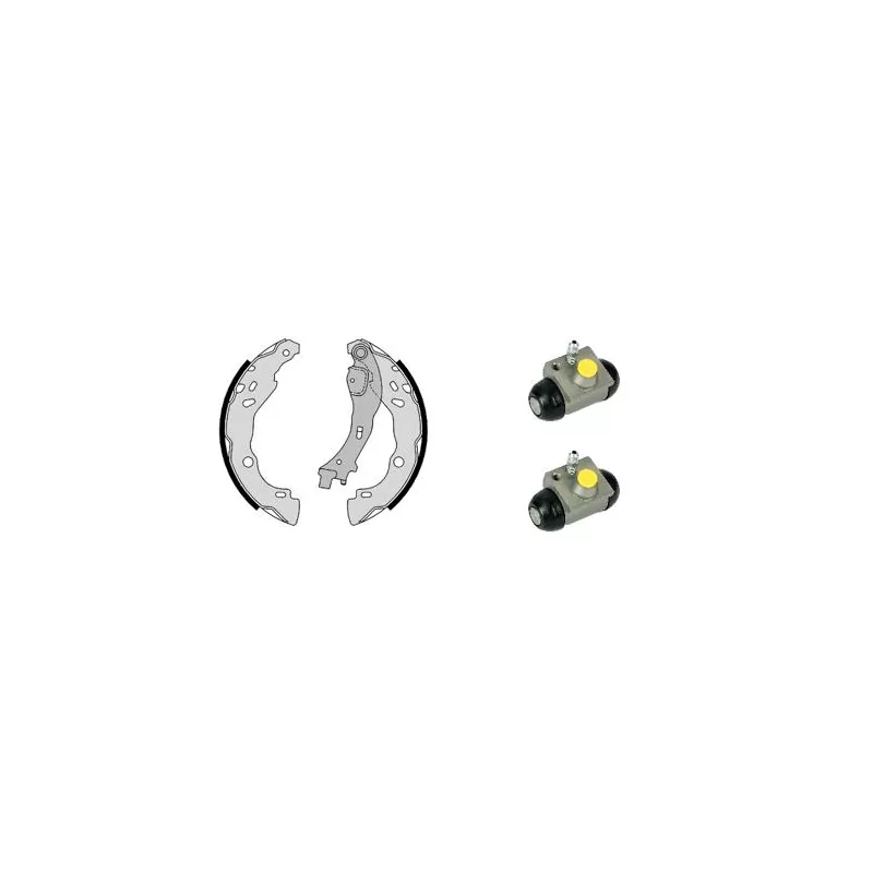 Jeu de mâchoires de frein BREMBO H 23 053