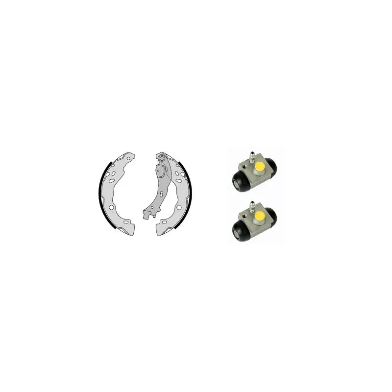 Jeu de mâchoires de frein BREMBO H 23 054