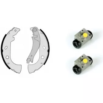 Jeu de mâchoires de frein BREMBO H 23 061