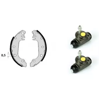 Jeu de mâchoires de frein BREMBO H 24 004