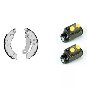 Jeu de mâchoires de frein BREMBO H 24 007