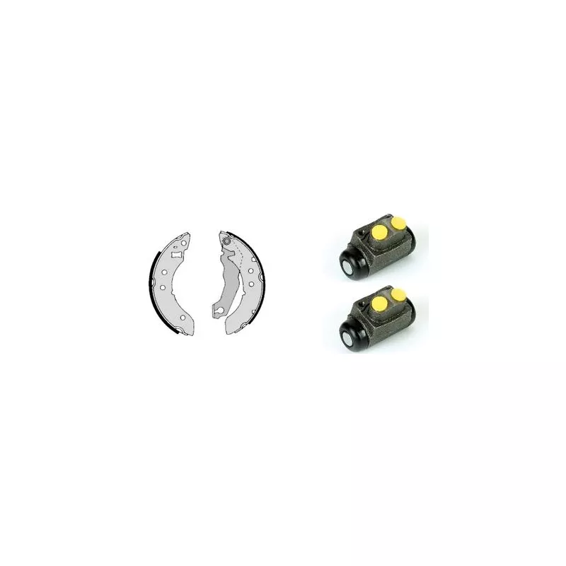Jeu de mâchoires de frein BREMBO H 24 007