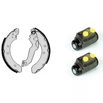 Jeu de mâchoires de frein BREMBO H 24 014