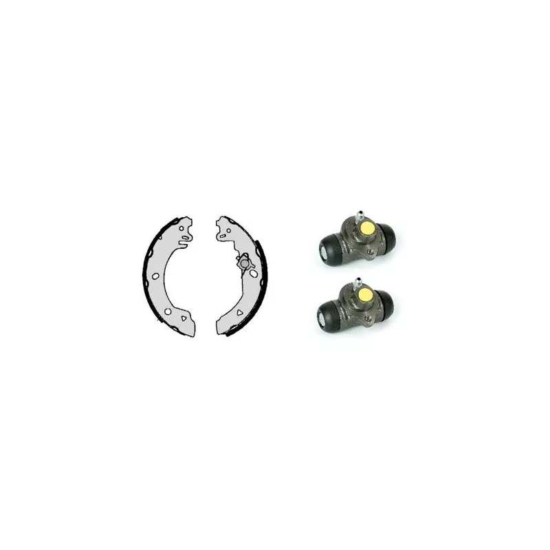 Jeu de mâchoires de frein BREMBO H 24 028