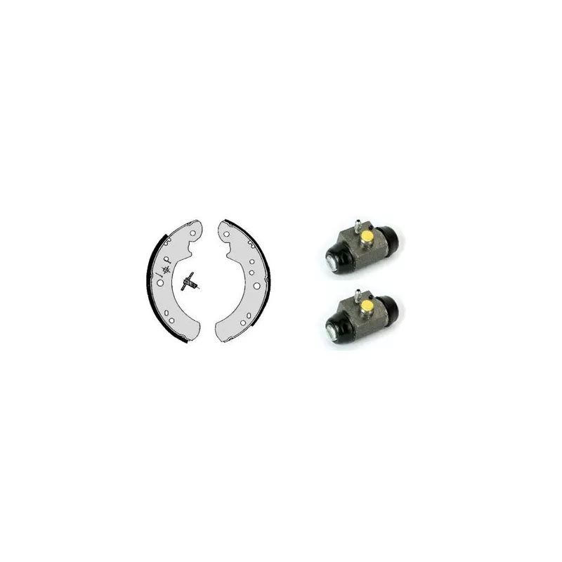 Jeu de mâchoires de frein BREMBO H 24 030