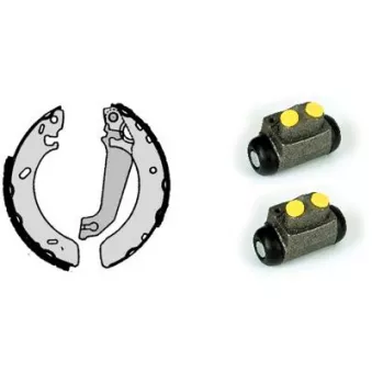 Jeu de mâchoires de frein BREMBO H 24 033
