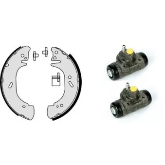 Jeu de mâchoires de frein BREMBO H 24 038