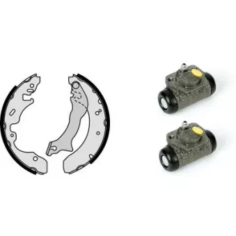 Jeu de mâchoires de frein BREMBO H 24 039